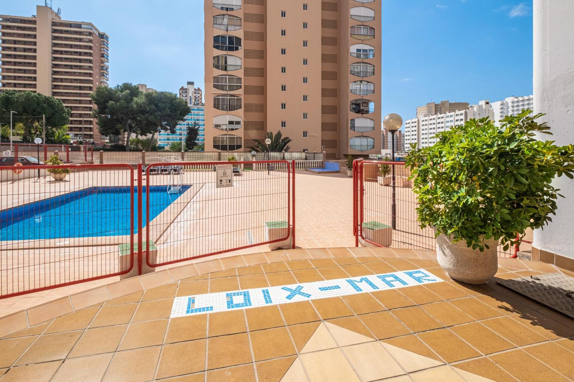 Loix Mar 11-E Apartment Levante Beach Benidorm Bagian luar foto