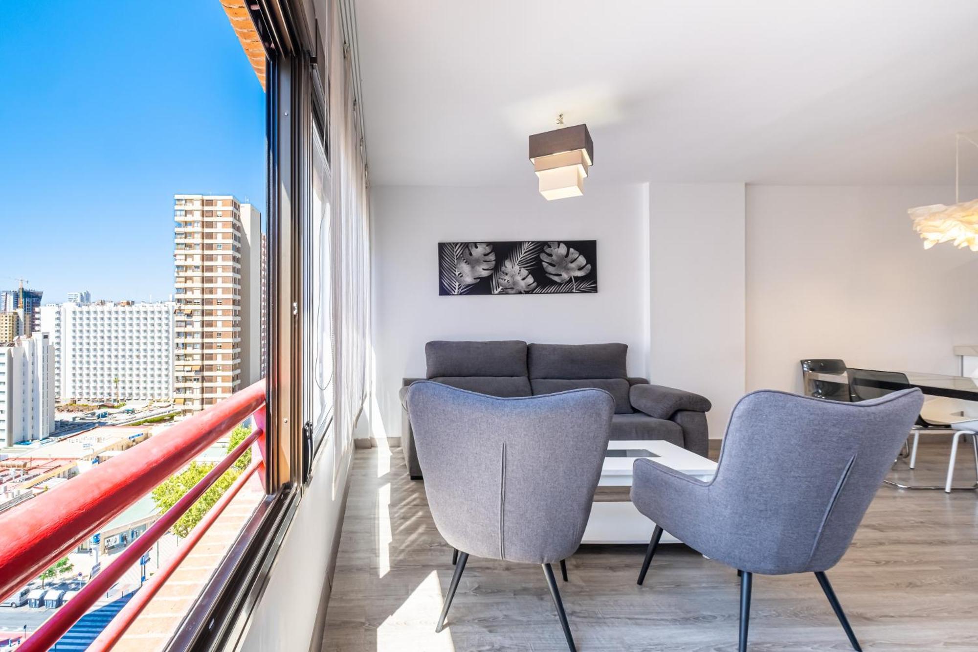Loix Mar 11-E Apartment Levante Beach Benidorm Bagian luar foto